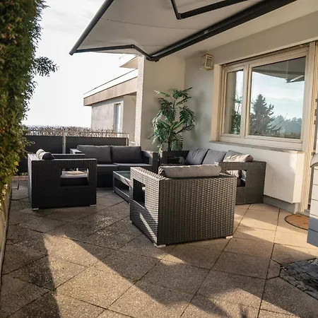 Moderne Wohlfuehlwohnung Nahe Bodensee & Messe * 泰特南