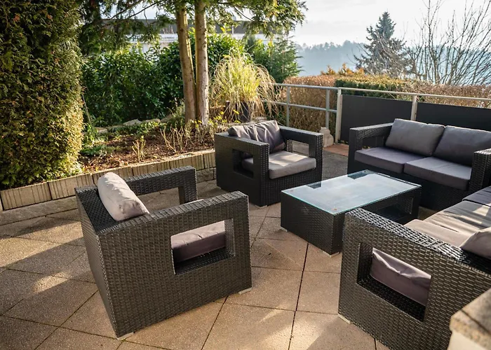 Moderne Wohlfuehlwohnung Nahe Bodensee & Messe 泰特南