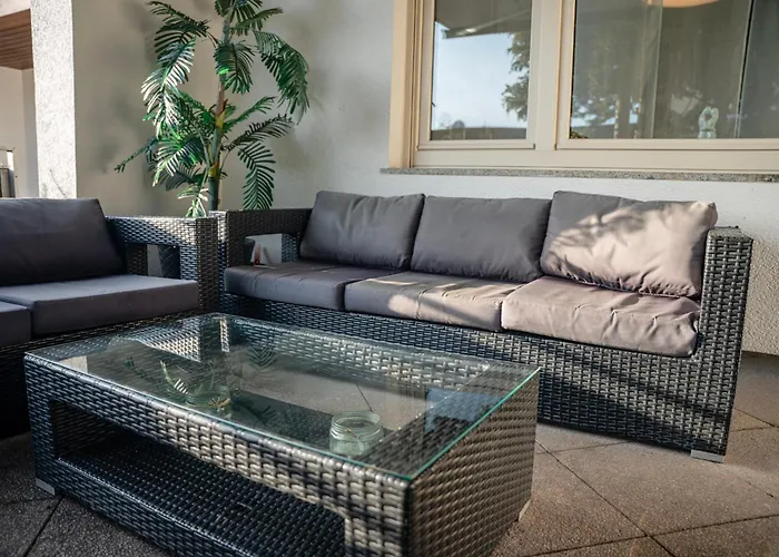 Moderne Wohlfuehlwohnung Nahe Bodensee & Messe 泰特南