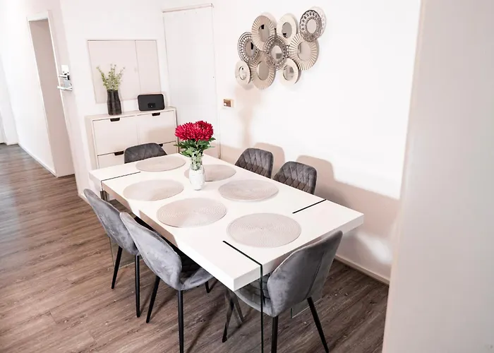 Moderne Wohlfuehlwohnung Nahe Bodensee & Messe 公寓 泰特南